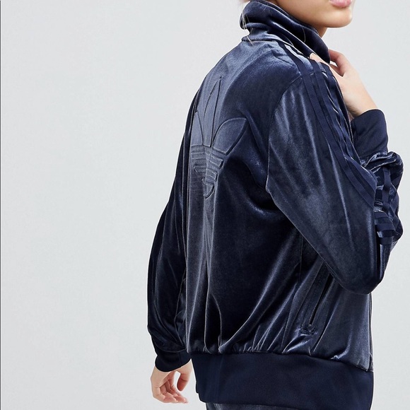 ‼️SOLD‼️adidas Originals Firebird Velvet Track Top - Picture 2 of 6